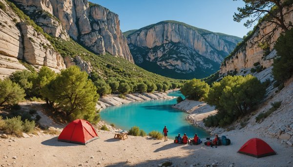 Vacances nature : camping et aventures dans le verdon